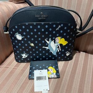 Kate Spade Alice and Wonderland Purse and Wallet